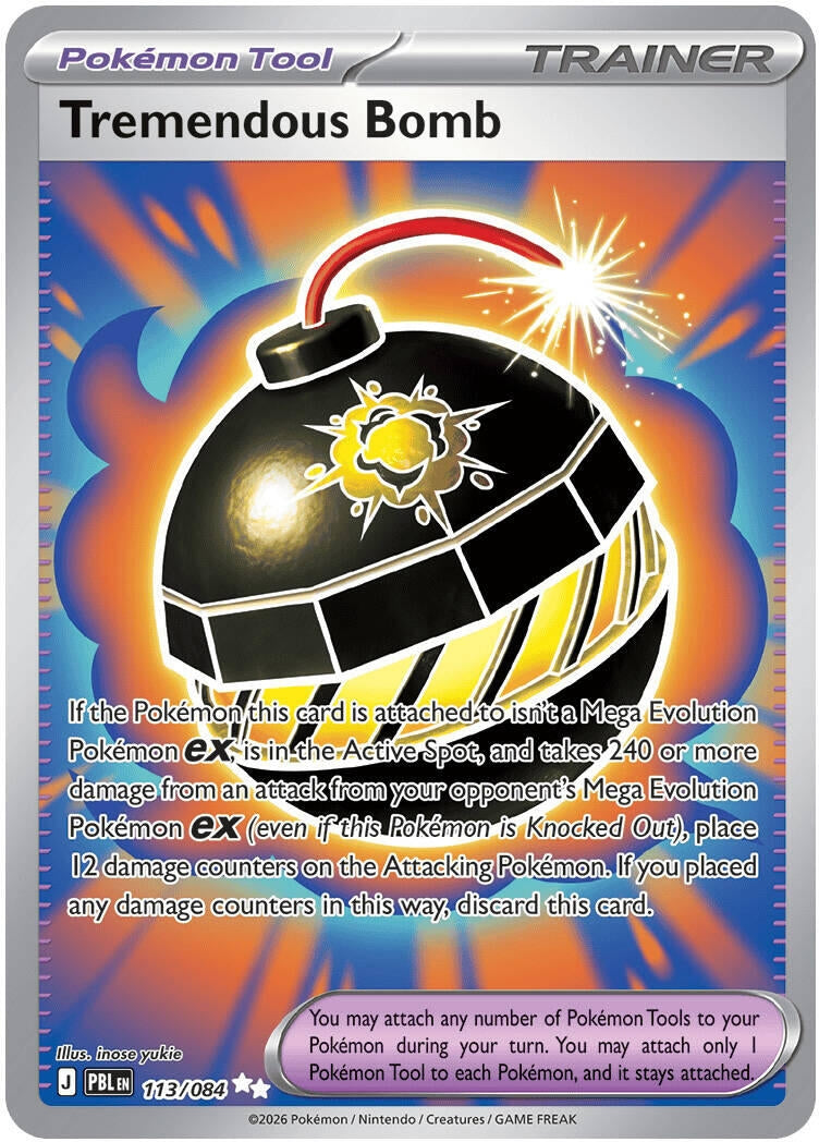 Image for Tremendous Bomb (113/084) (PBL) - Pokemon