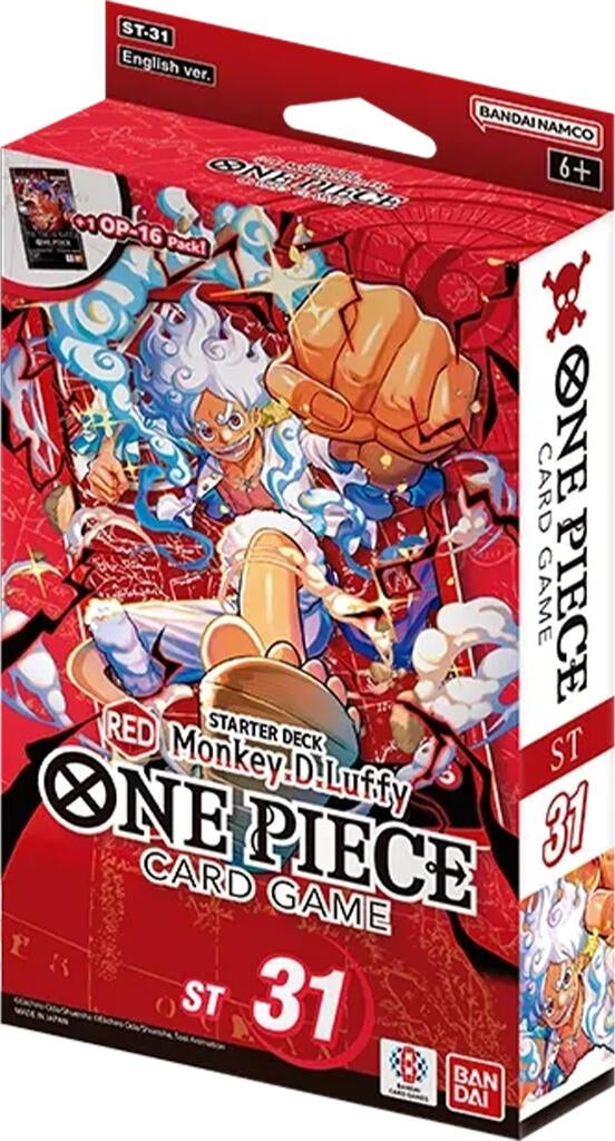 Image for Starter Deck 31: RED Monkey.D.Luffy - One Piece Card Game