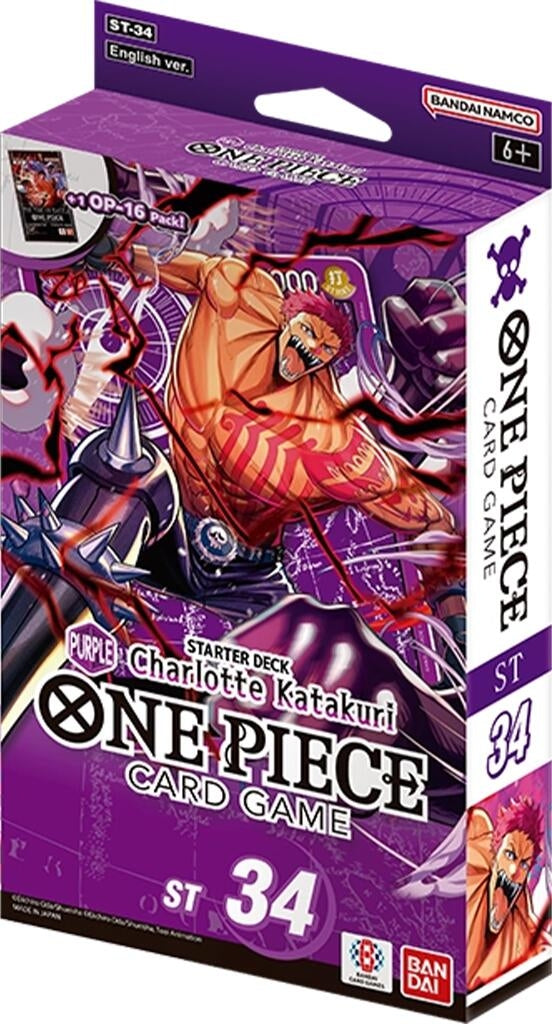 Image for Starter Deck 34: PURPLE Charlotte Katakuri - One Piece Card Game