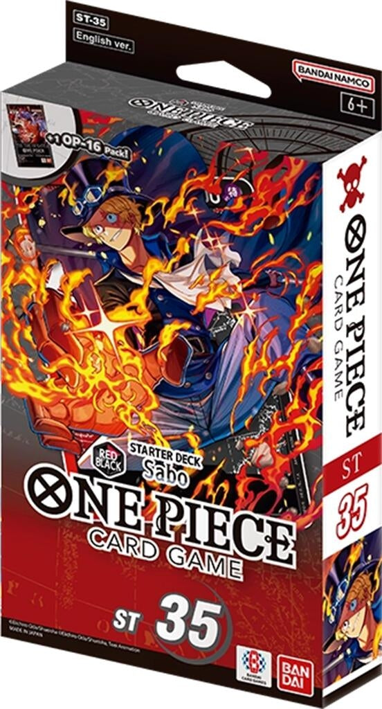 Image for Starter Deck 35: RED/BLACK Sabo - One Piece Card Game