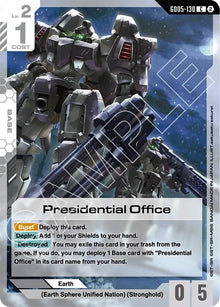Image for Presidential Office (GD05-130) (GD05) - Gundam Card Game