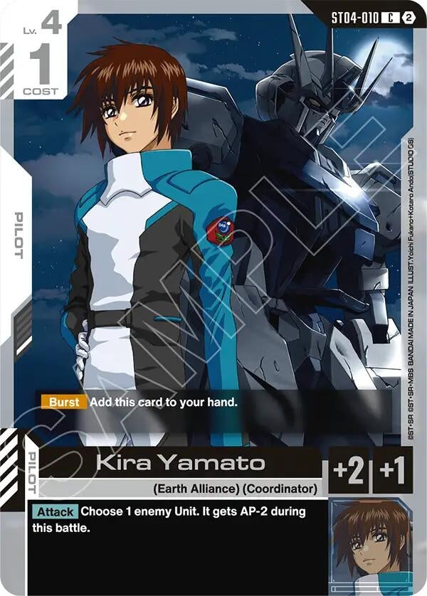 Image for Kira Yamato (ST04-010) (SC01) - Gundam Card Game