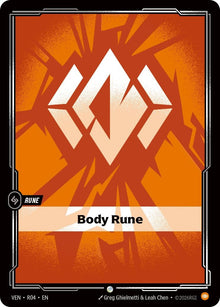 Image for Body Rune (R04) (VEN) - Riftbound: League of Legends Trading Card Game
