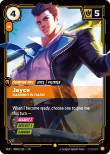 Jayce - Hammer in Hand (Alternate Art) (088a/166) (VEN)