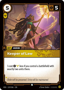 Keeper of Law (119/166) (VEN)