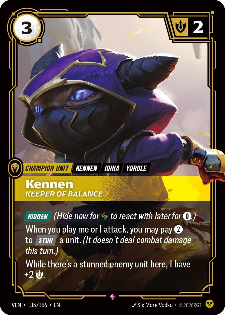 Kennen - Keeper of Balance (135/166) (VEN)