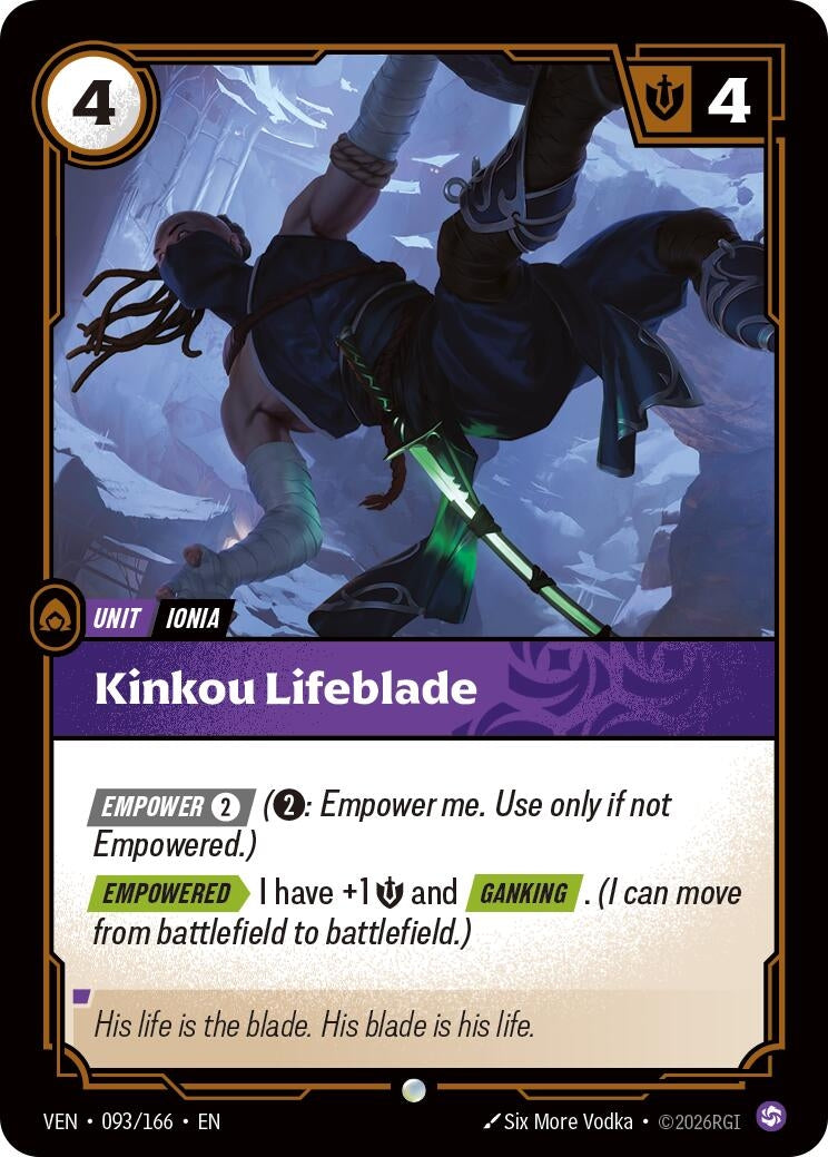 Kinkou Lifeblade (093/166) (VEN)