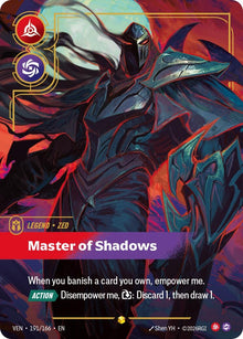Zed - Master of Shadows (Overnumbered) (191/166) (VEN)