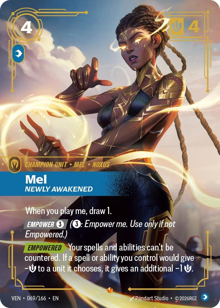 Image for Mel - Newly Awakened (069/166) (VEN) - Riftbound: League of Legends Trading Card Game