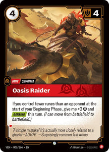 Image for Oasis Raider (006/166) (VEN) - Riftbound: League of Legends Trading Card Game