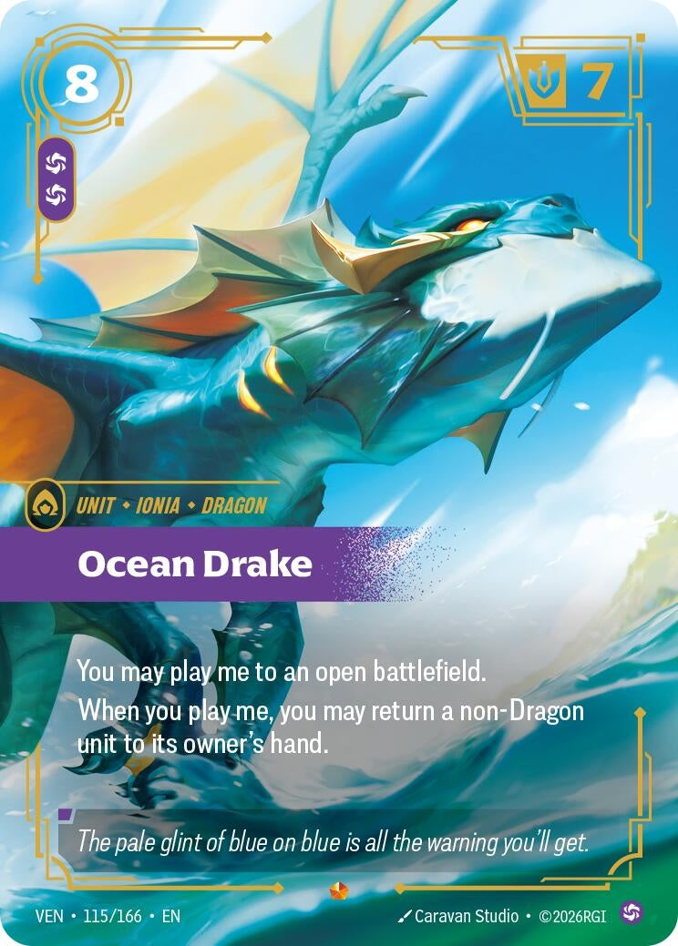 Ocean Drake (115/166) (VEN)