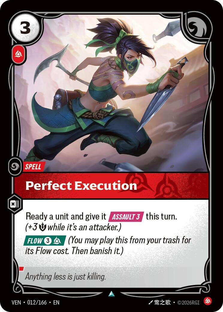 Perfect Execution (012/166) (VEN)