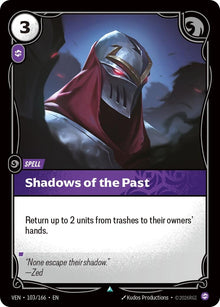 Image for Shadows of the Past (103/166) (VEN) - Riftbound: League of Legends Trading Card Game