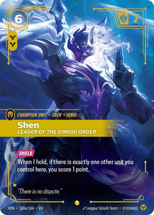 Shen - Leader of the Kinkou Order (Alternate Art) (138a/166) (VEN)