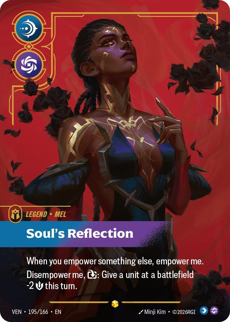 Image for Mel - Soul's Reflection (Overnumbered) (195/166) (VEN) - Riftbound: League of Legends Trading Card Game