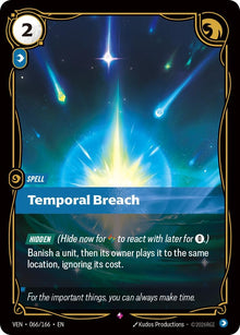 Image for Temporal Breach (066/166) (VEN) - Riftbound: League of Legends Trading Card Game