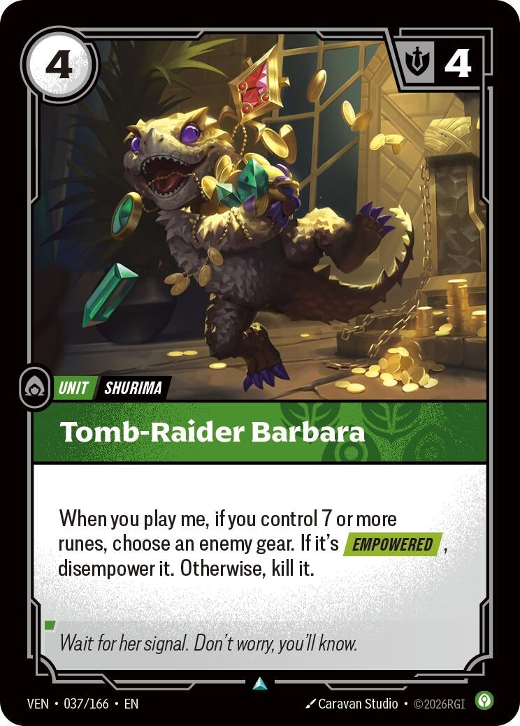 Tomb-Raider Barbara (037/166) (VEN)