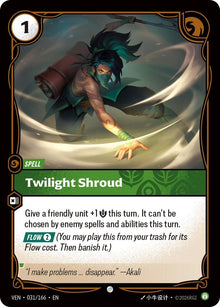 Image for Twilight Shroud (031/166) (VEN) - Riftbound: League of Legends Trading Card Game