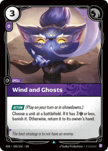 Image for Wind and Ghosts (106/166) (VEN) - Riftbound: League of Legends Trading Card Game