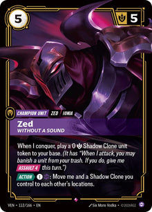 Zed - Without a Sound (112/166) (VEN)