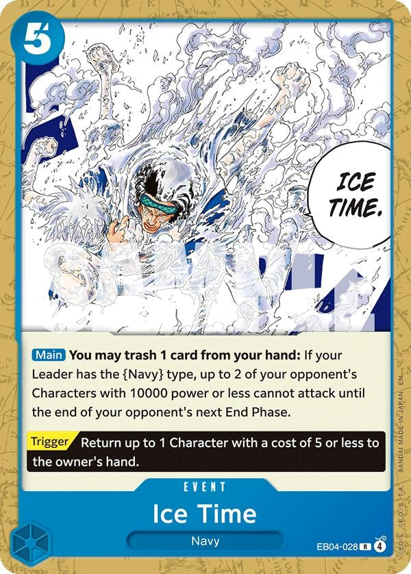 Image for Ice Time (EB04-028) (ST-33) - One Piece Card Game