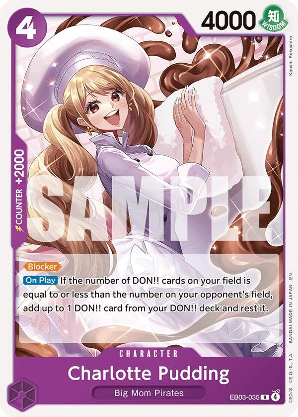 Image for Charlotte Pudding (EB03-035) (ST-34) - One Piece Card Game