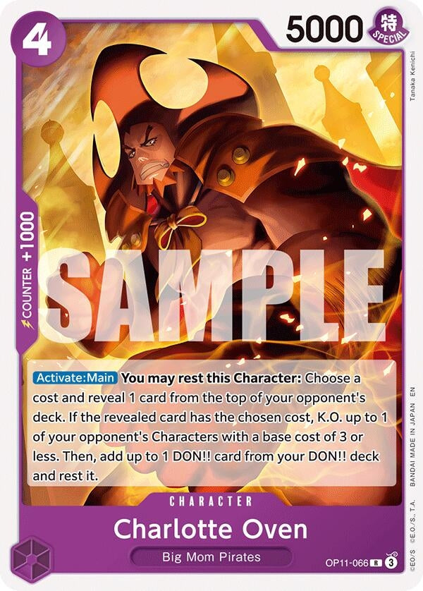 Image for Charlotte Oven (OP11-066) (ST-34) - One Piece Card Game