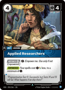 Image for Applied Researchers (055/166) (VEN) - Riftbound: League of Legends Trading Card Game