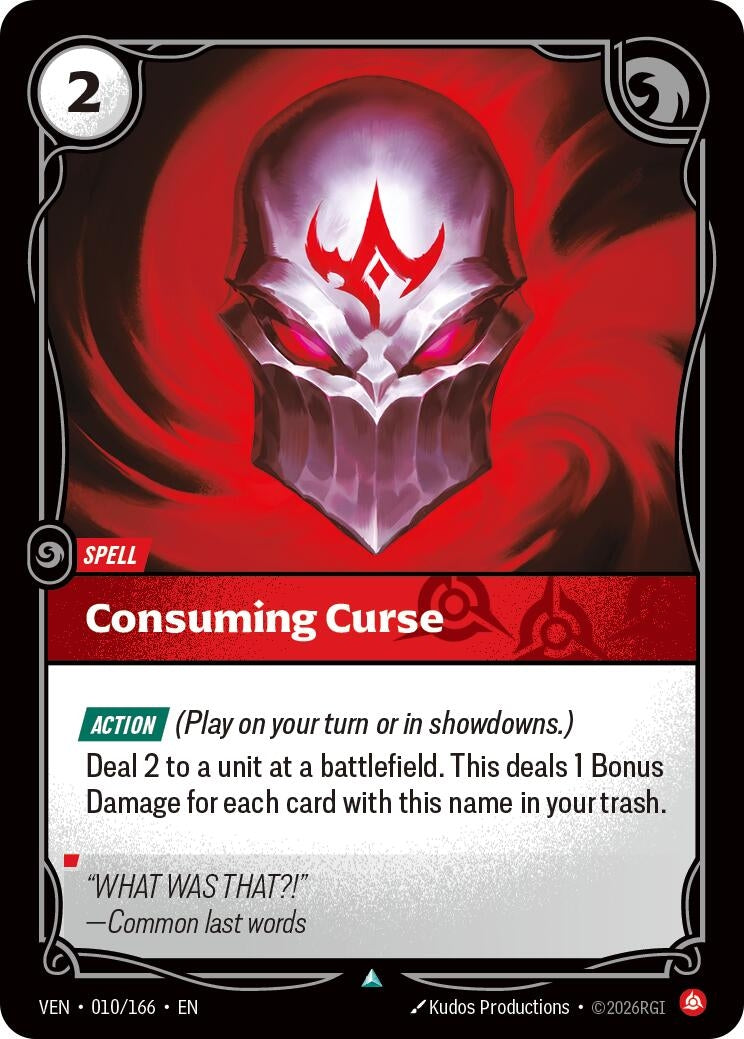 Consuming Curse (010/166) (VEN)