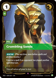 Image for Crumbling Sands (039/166) (VEN) - Riftbound: League of Legends Trading Card Game