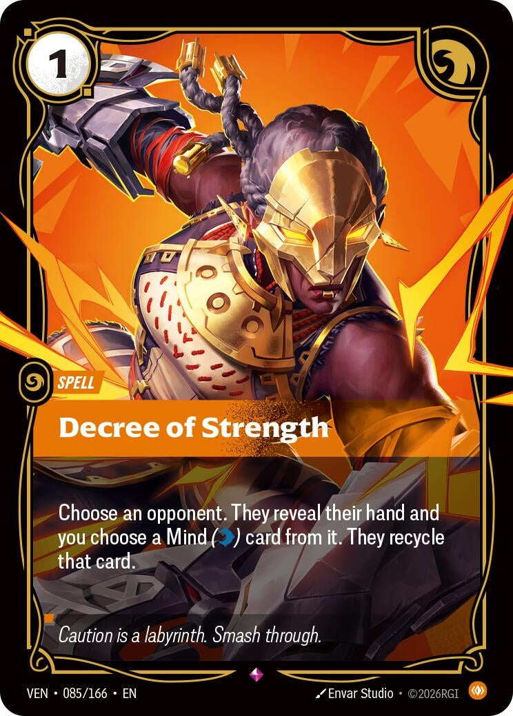 Decree of Strength (085/166) (VEN)