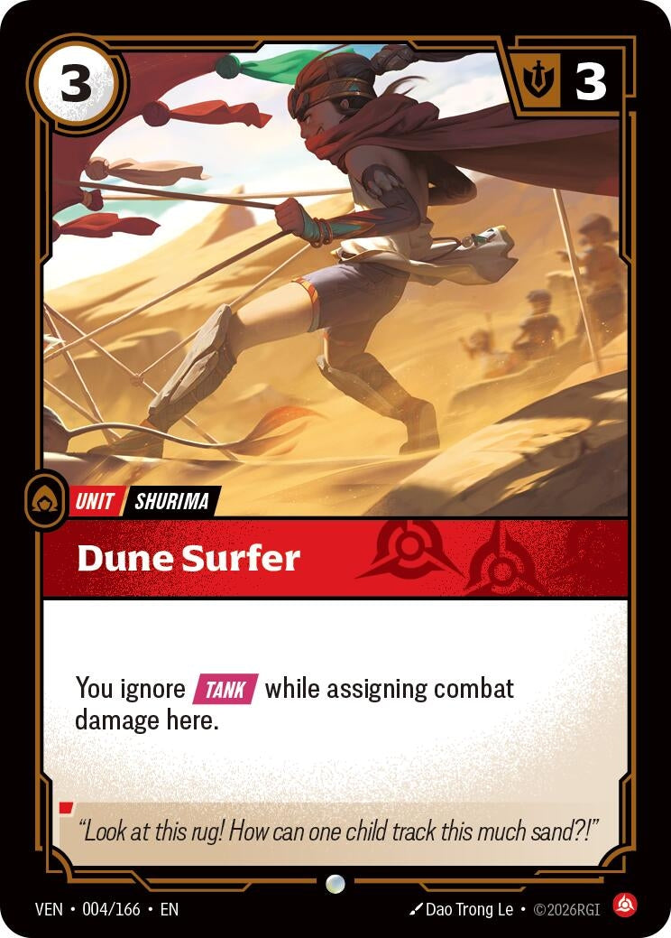 Image for Dune Surfer (004/166) (VEN) - Riftbound: League of Legends Trading Card Game