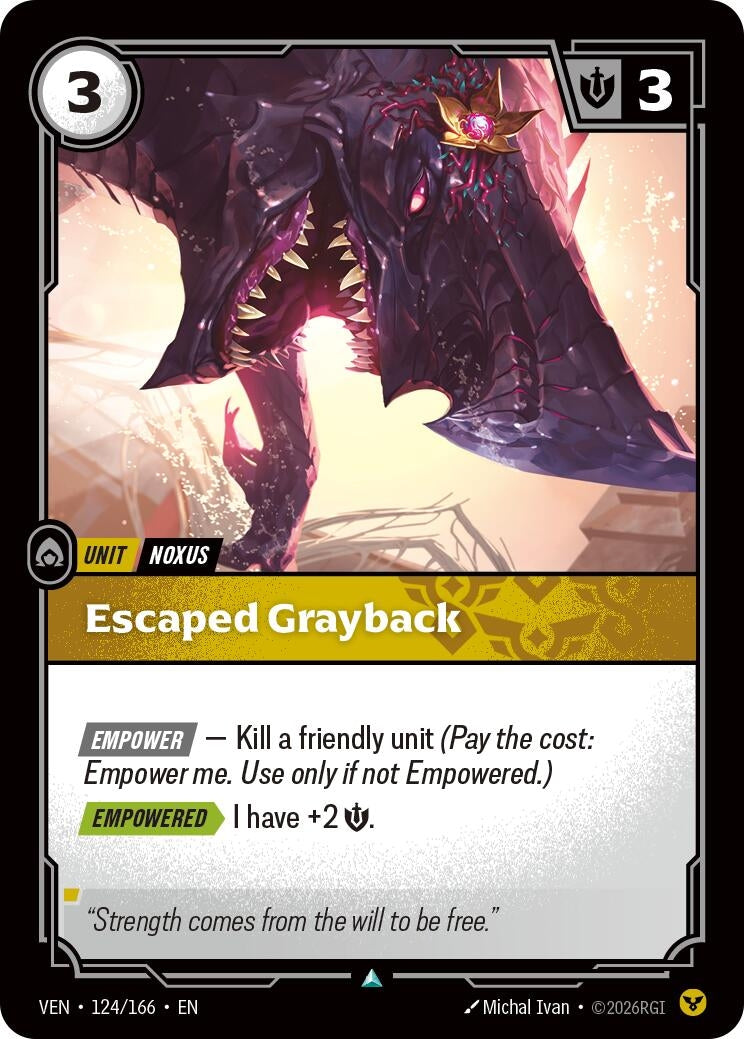 Escaped Grayback (124/166) (VEN)