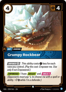 Image for Grumpy Rockbear (050/166) (VEN) - Riftbound: League of Legends Trading Card Game