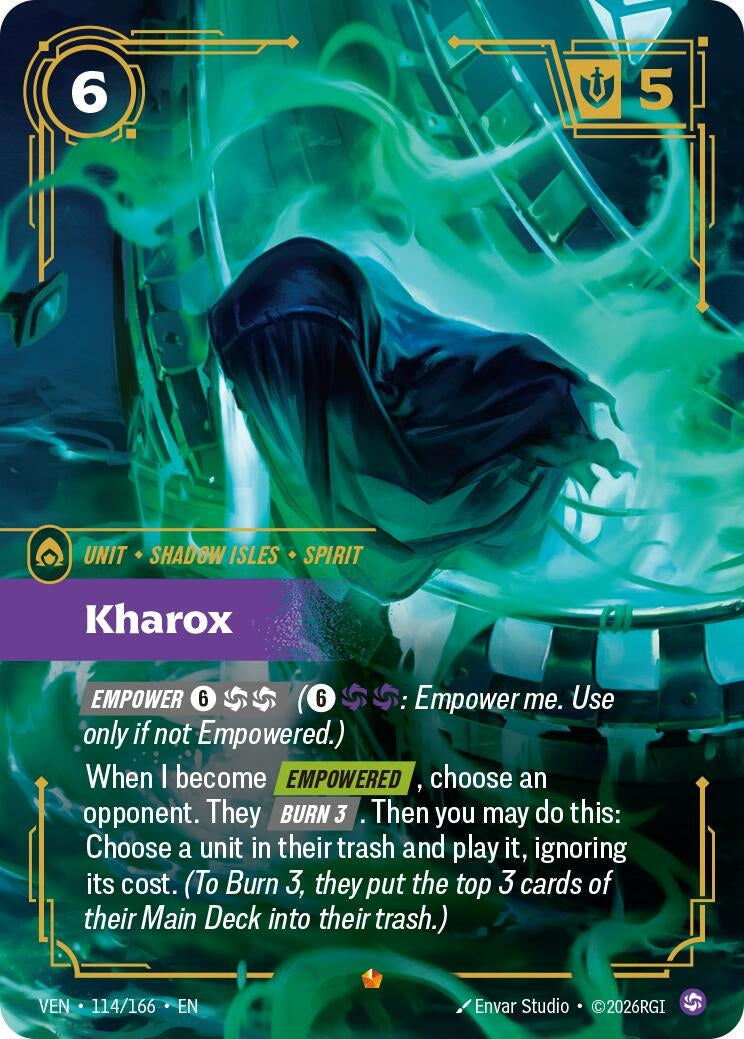 Image for Kharox (114/166) (VEN) - Riftbound: League of Legends Trading Card Game