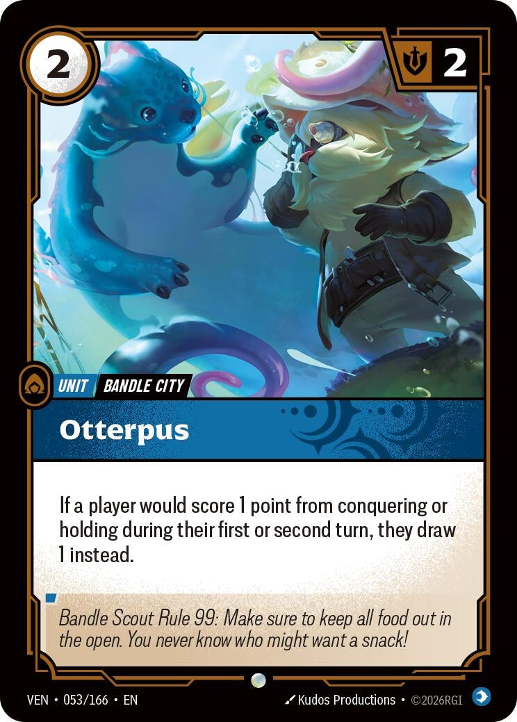 Image for Otterpus (053/166) (VEN) - Riftbound: League of Legends Trading Card Game