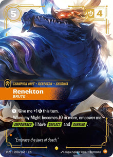 Renekton - Brute (Alternate Art) (092a/166) (VEN)