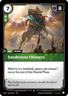 Sandstone Chimera (036/166) (VEN)