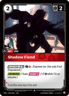 Image for Shadow Fiend (014/166) (VEN) - Riftbound: League of Legends Trading Card Game