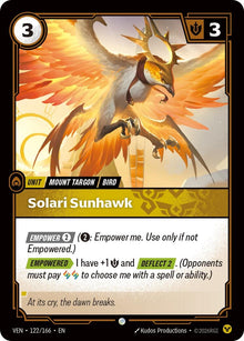 Solari Sunhawk (122/166) (VEN)