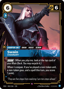 Image for Swain - Visionary (065/166) (VEN) - Riftbound: League of Legends Trading Card Game
