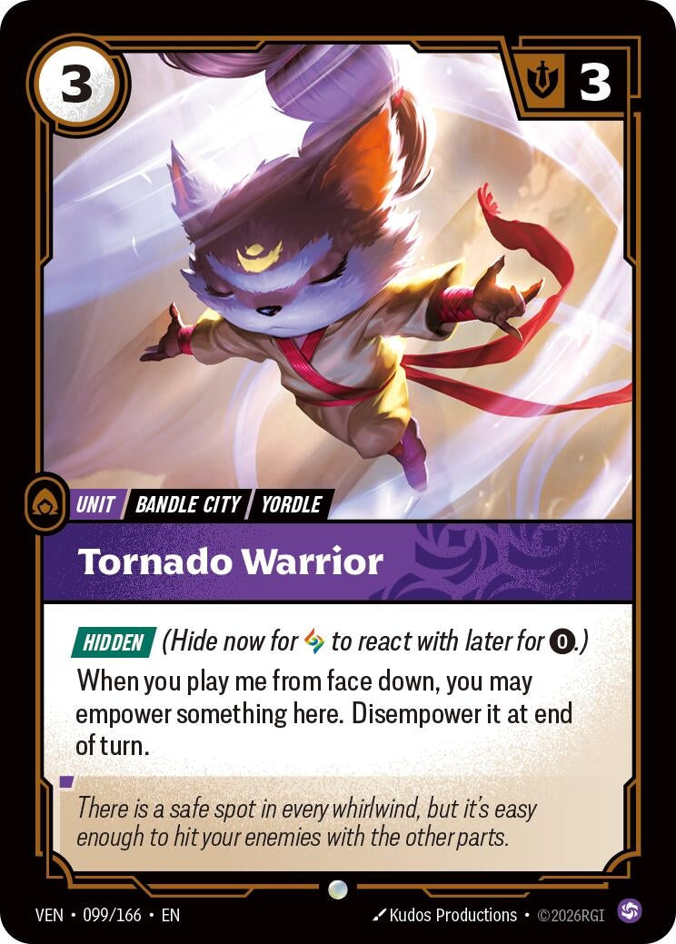 Tornado Warrior (099/166) (VEN)