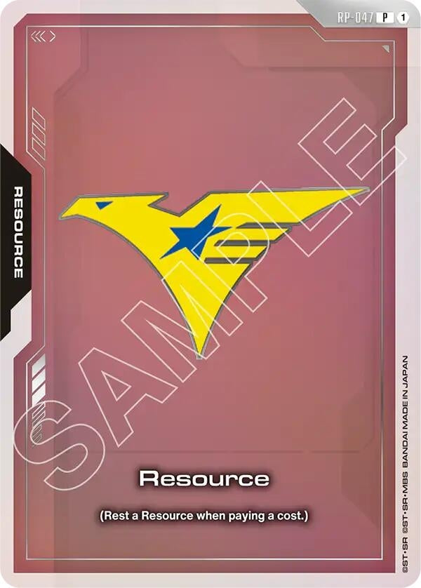 Image for Resource (RP-047) (EVX07 Resource Set) (RP-047) (RP) - Gundam Card Game