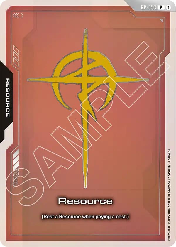 Image for Resource (RP-053) (EVX07 Resource Set) (RP-053) (RP) - Gundam Card Game