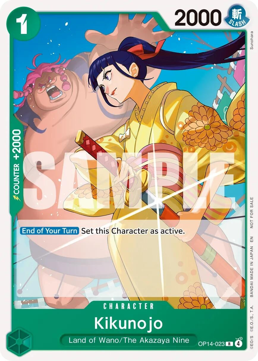 Image for Kikunojo (Tournament Pack 2026 Vol. 3) (OP14-023) (OP-PR) - One Piece Card Game