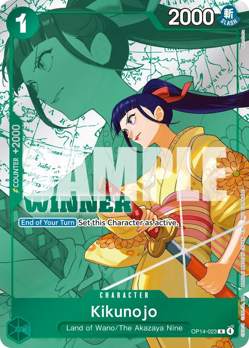 Image for Kikunojo (Winner Pack 2026 Vol. 3) (OP14-023) (OP-PR) - One Piece Card Game