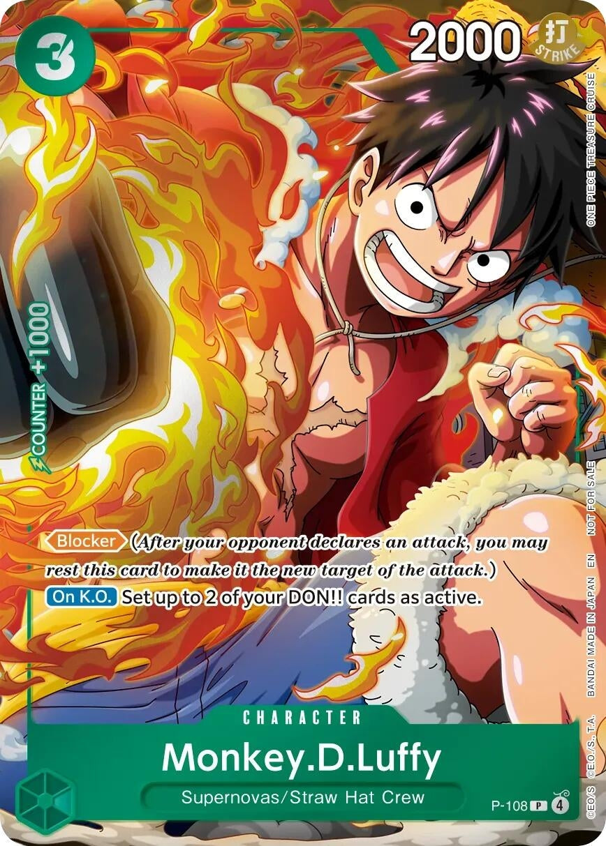 Image for Monkey.D.Luffy (Event Pack Vol. 9) (P-108) (OP-PR) - One Piece Card Game
