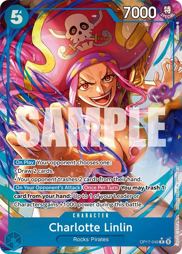 Charlotte Linlin (049) (Alternate Art) (OP17-049) (OP17)