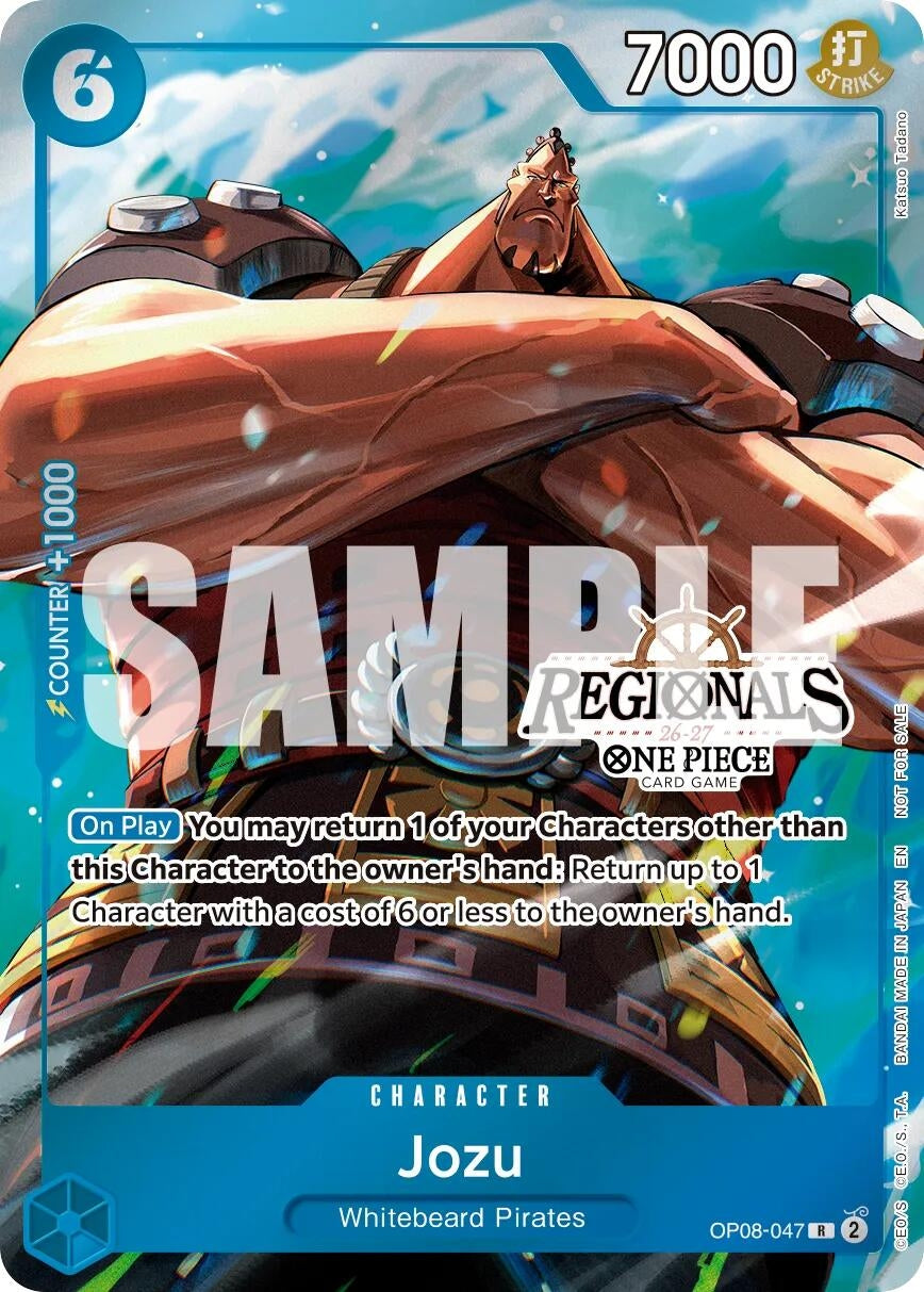 Image for Jozu (Regional Participation Pack 2026 Vol.2) (OP08-047) (OP-PR) - One Piece Card Game