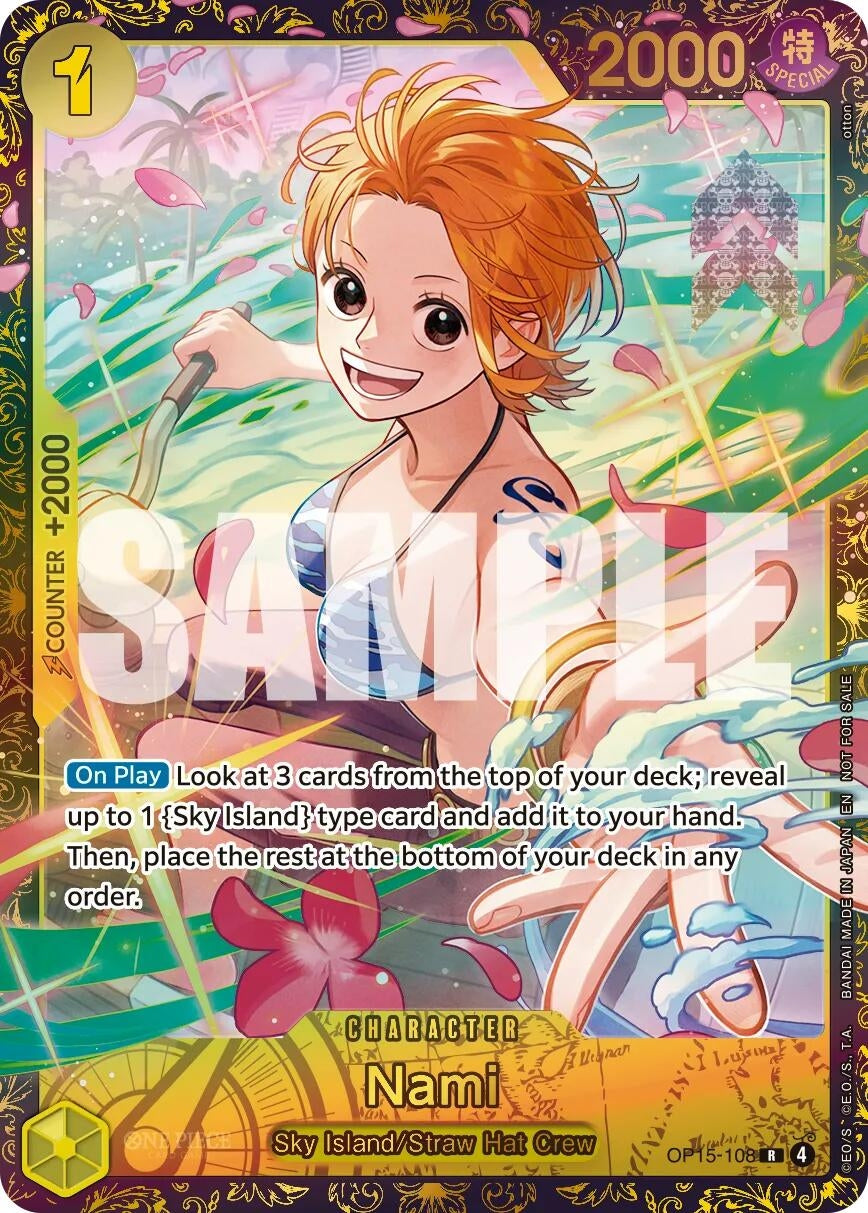 Image for Nami (CS26-27 Regionals Season 2 Top 64) (OP15-108) (OP15-EB04) - One Piece Card Game